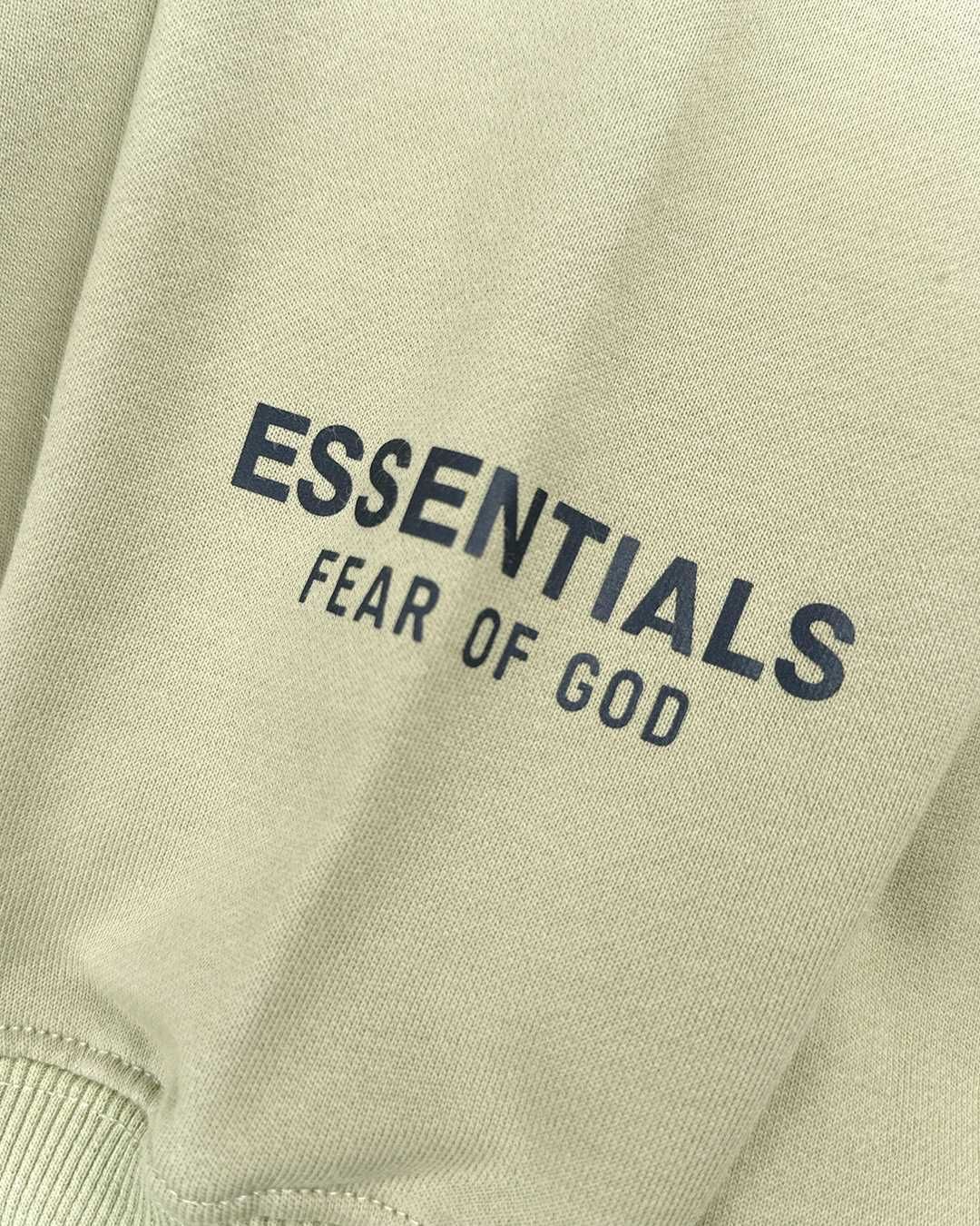 Fear of God Essentials Core Collection Pullover Hoodie Alfalfa Sage
