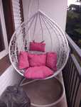 Kokon ogrodowy , balkon/ taras fuksja