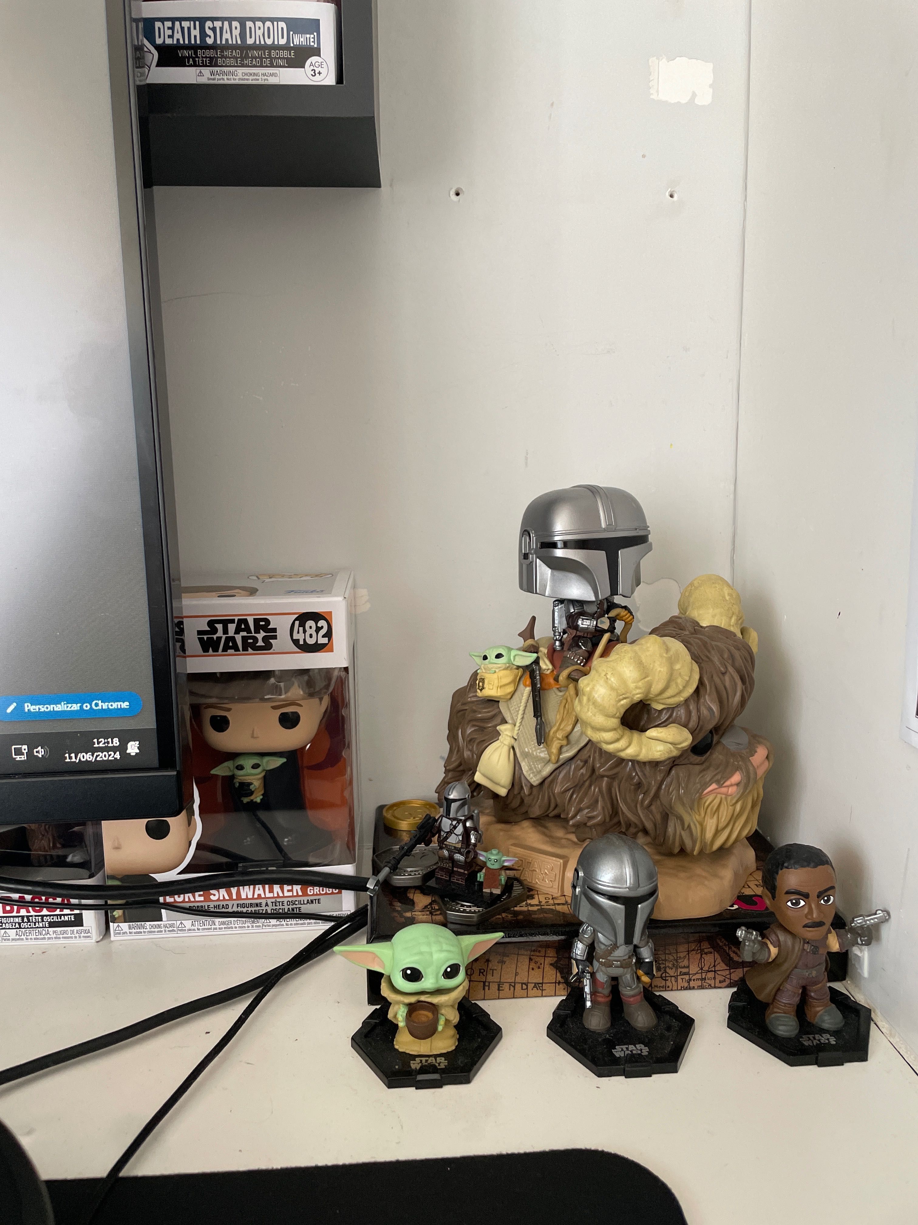Coleção Funko Pop One piece e Star wars