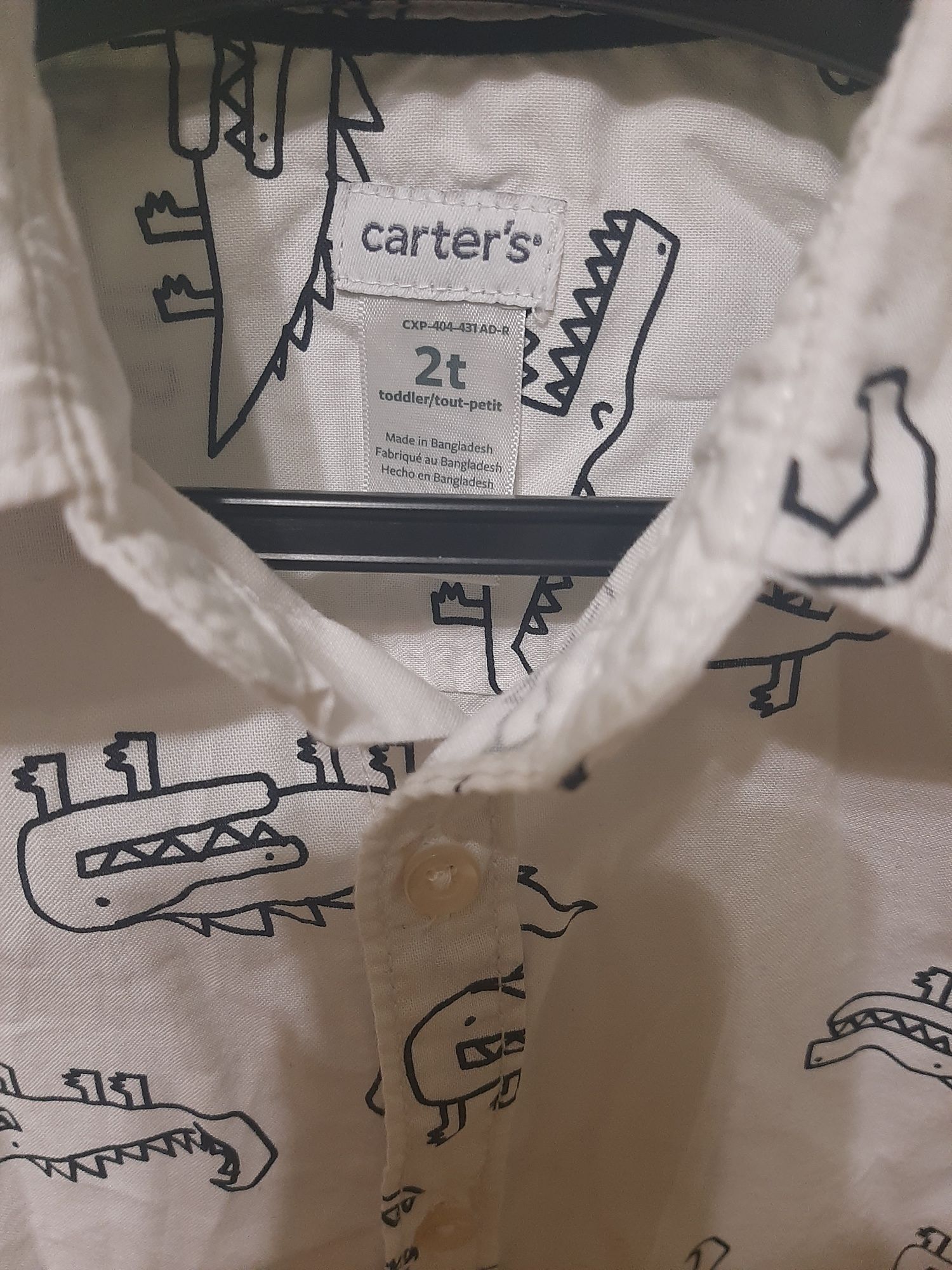 Рубашка Carter's картерс 2T