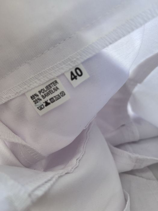 Spodnie białe VENA rozmiar 40