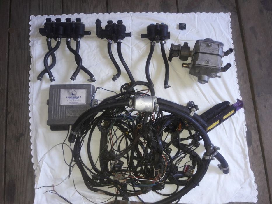 Range rover p38 4.6 газова установка Lanbirenzo .