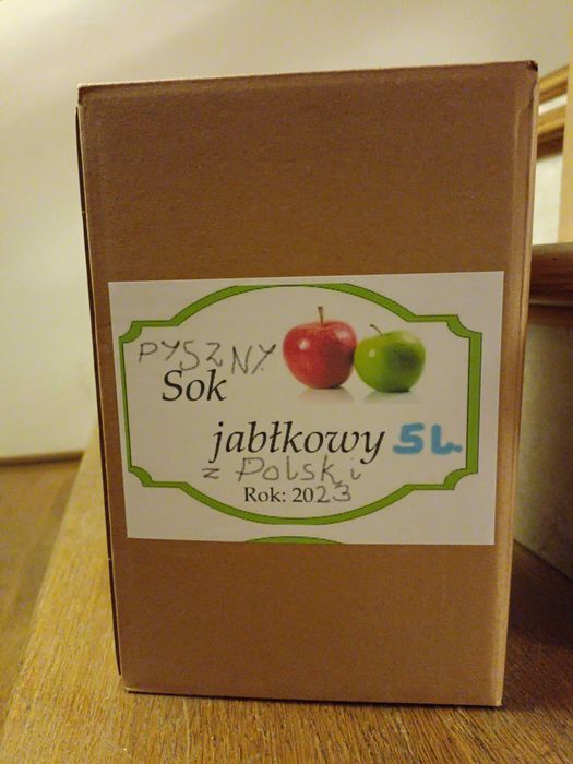 Sok jabłkowy pyszny 5 litrów