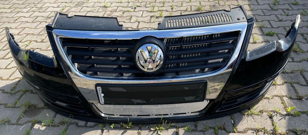 VW Passat B6 3C 3C0 zderzak przód przedni grill atrapa
