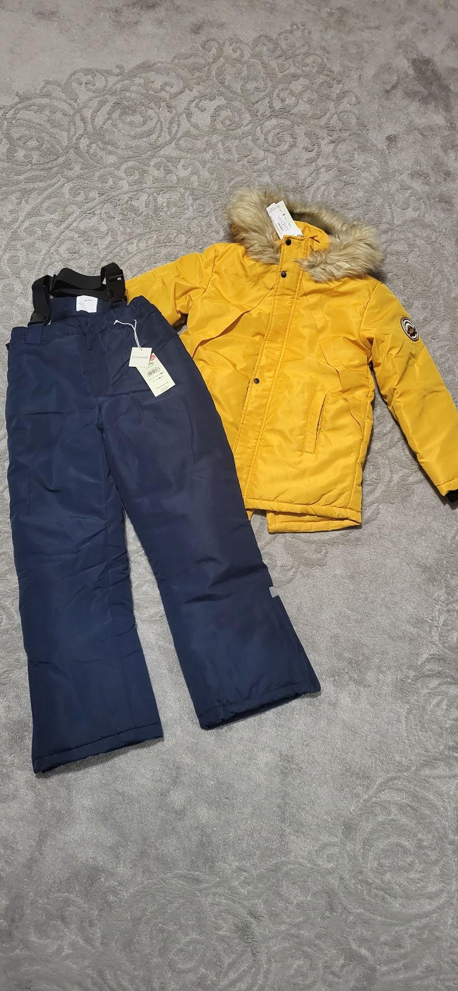Костюм зимний, Парка, Куртка + Лыжные штаны