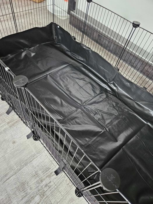 Klatka dla gryzoni chomików królików świnek z drzwiami i podłogą NOWA