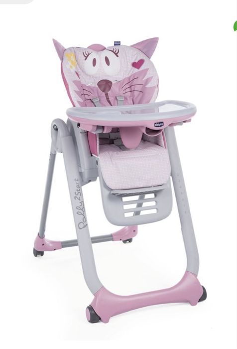 Стільчик для годування Chicco polly 2 start