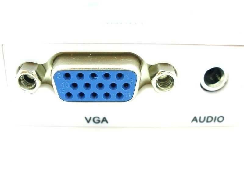 Conversor Adaptador VGA para HDMI |Entrada:VGA - Saída:HDMI (VGA-HDMI)