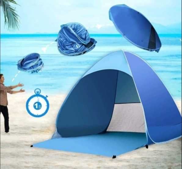 Bardzo duży namiot plażowy UV 165x145x110 cm, Nowy