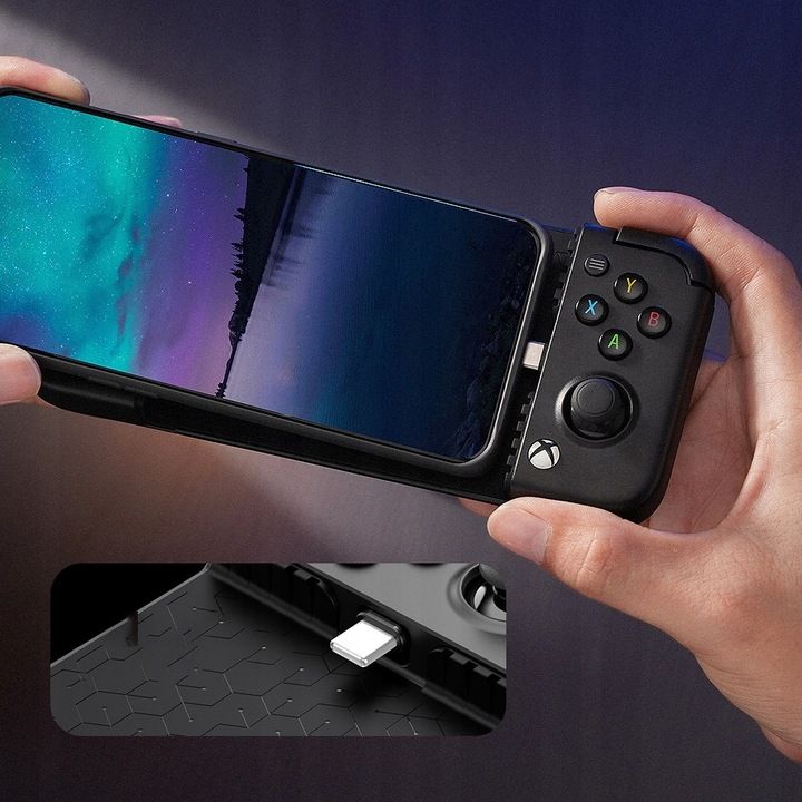 Kontroler Mobilny Gamesir X2 Pro Biały, Wejście Usb-c Z Uchwytem Na Te