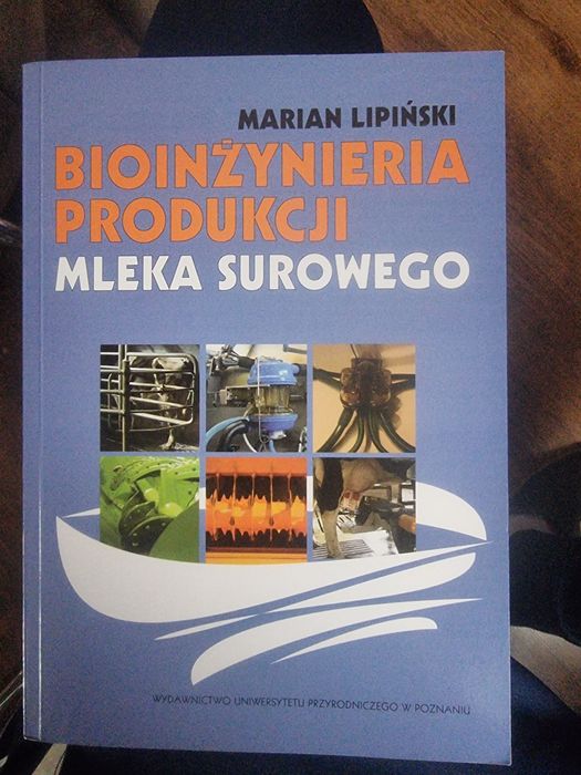 Książka bioinżynierii produkcji mleka surowego