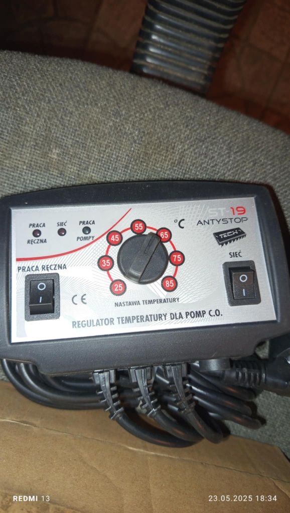 Regulator temperatury Dla Pomp C.O ST19 Antystop