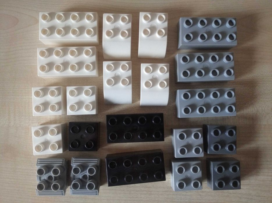 LEGO DUPLO мікс: цеглинки, сміттєвоз, фігурки – великий набір