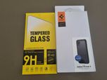Etui Spigen Tough Armor do Samsung Galaxy XCover 5, czarne plus szkło