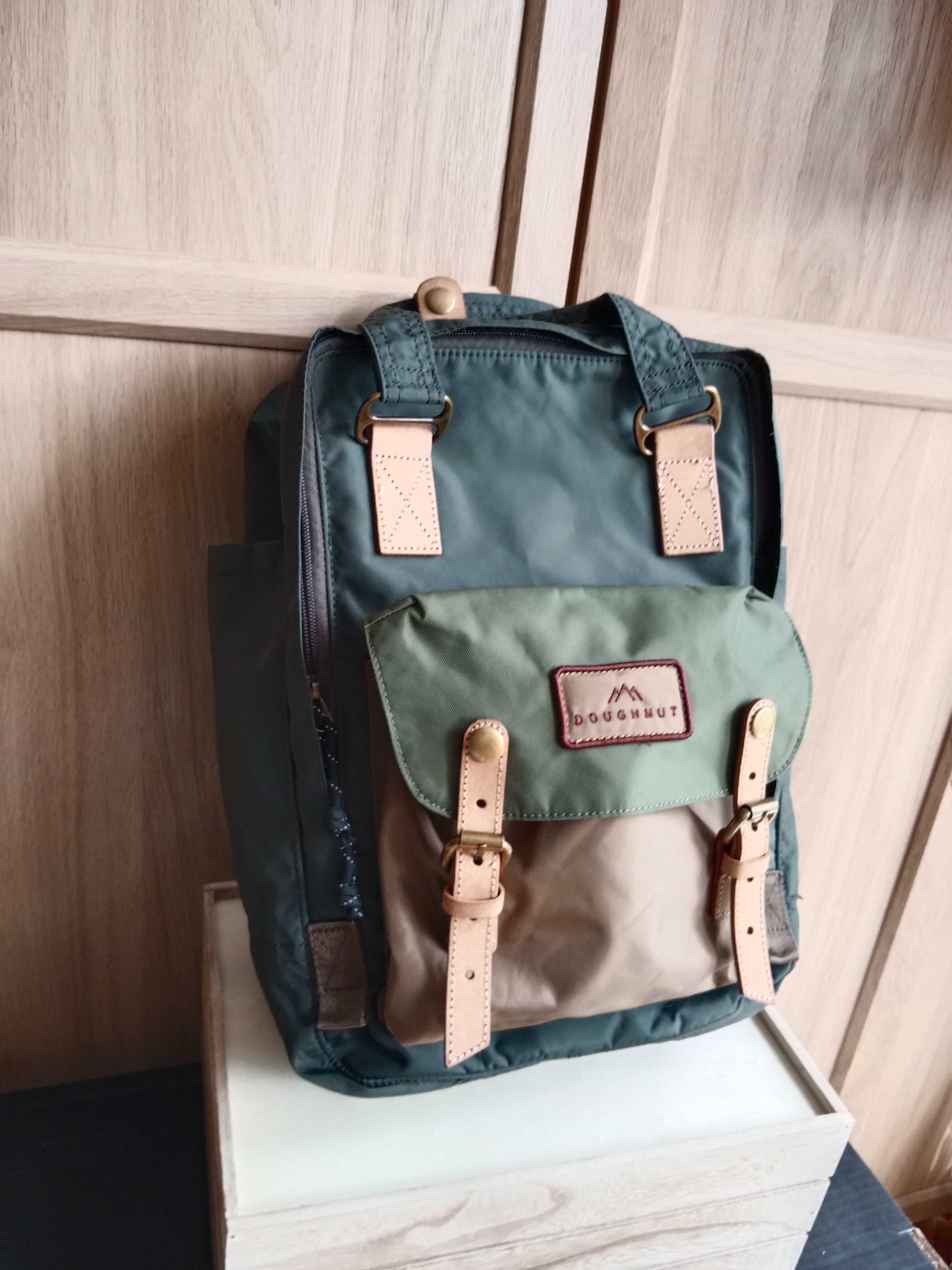 Plecak doughnut macaroon unisex army green