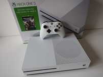 JAK NOWA ! XBOX ONE S 4K HDR 500GB + PAD + KARTON komplet stan BDB !