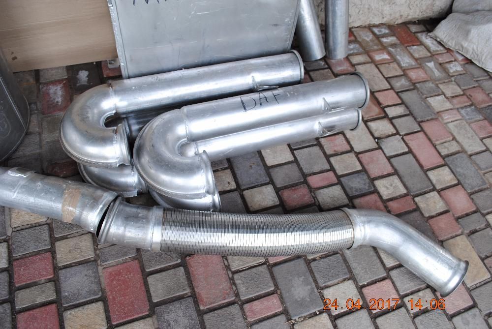 глушители трубы MAN DAF ман даф