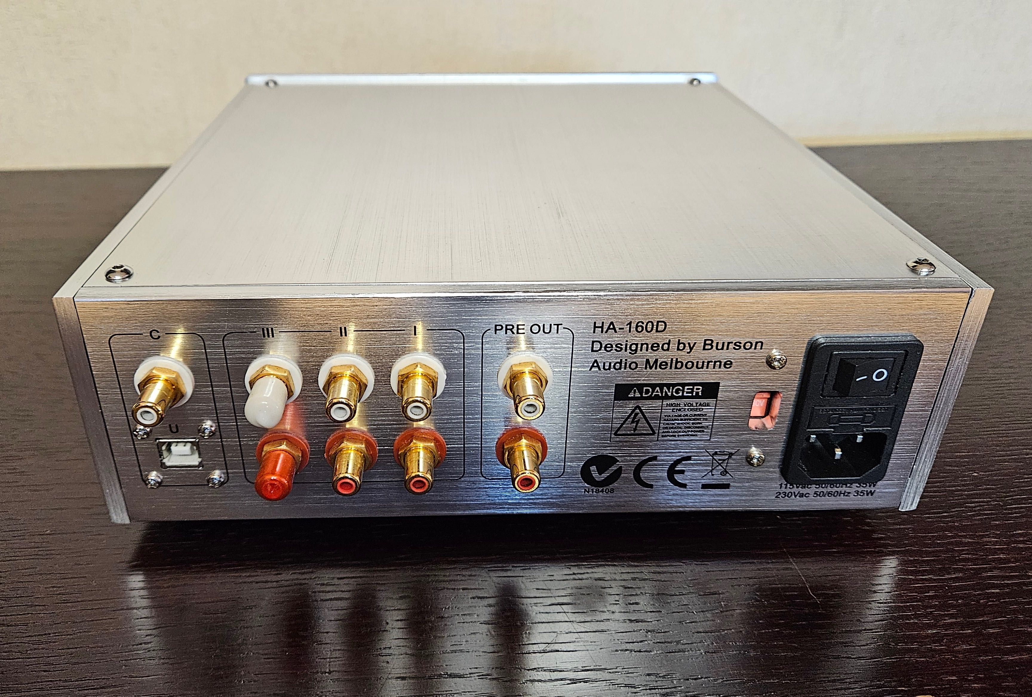 Burson Audio HA-160D. Підсилувач для навушників кл А з ЦАПом