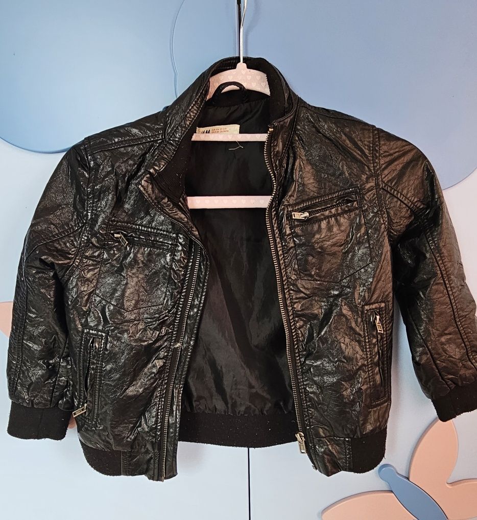 Kurteczka H&M a'la skórzana