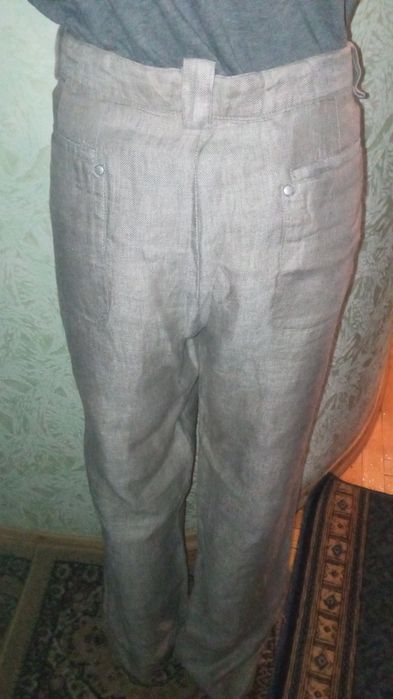 Брюки льняные ,бренд р.44-46-150 грн