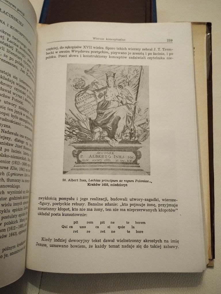 Harnas Barok - historia literatury polskiej