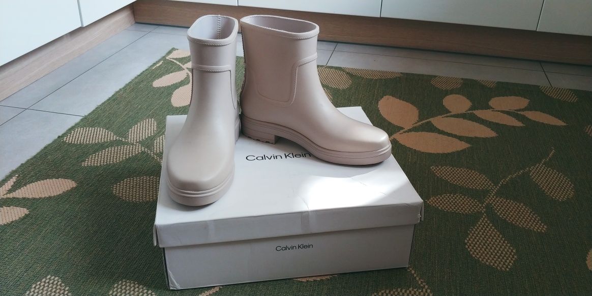 Nowe Kalosze Calvin Klein rain boot 37