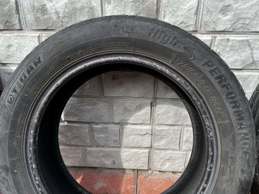 6 ШТУК!!! 175/ 65 r15 SUMITOMO HTR A/S P02,  TIGAR high performance