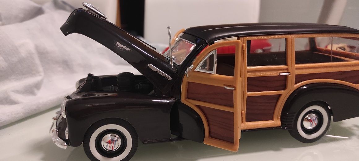 1/18 Chevrolet Woody welly carro coleção miniatura