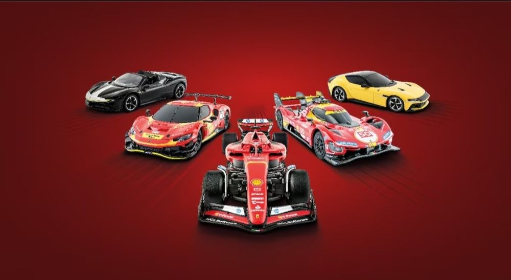 Новинка!!!Машинки Shell Ferrari Collection 2025