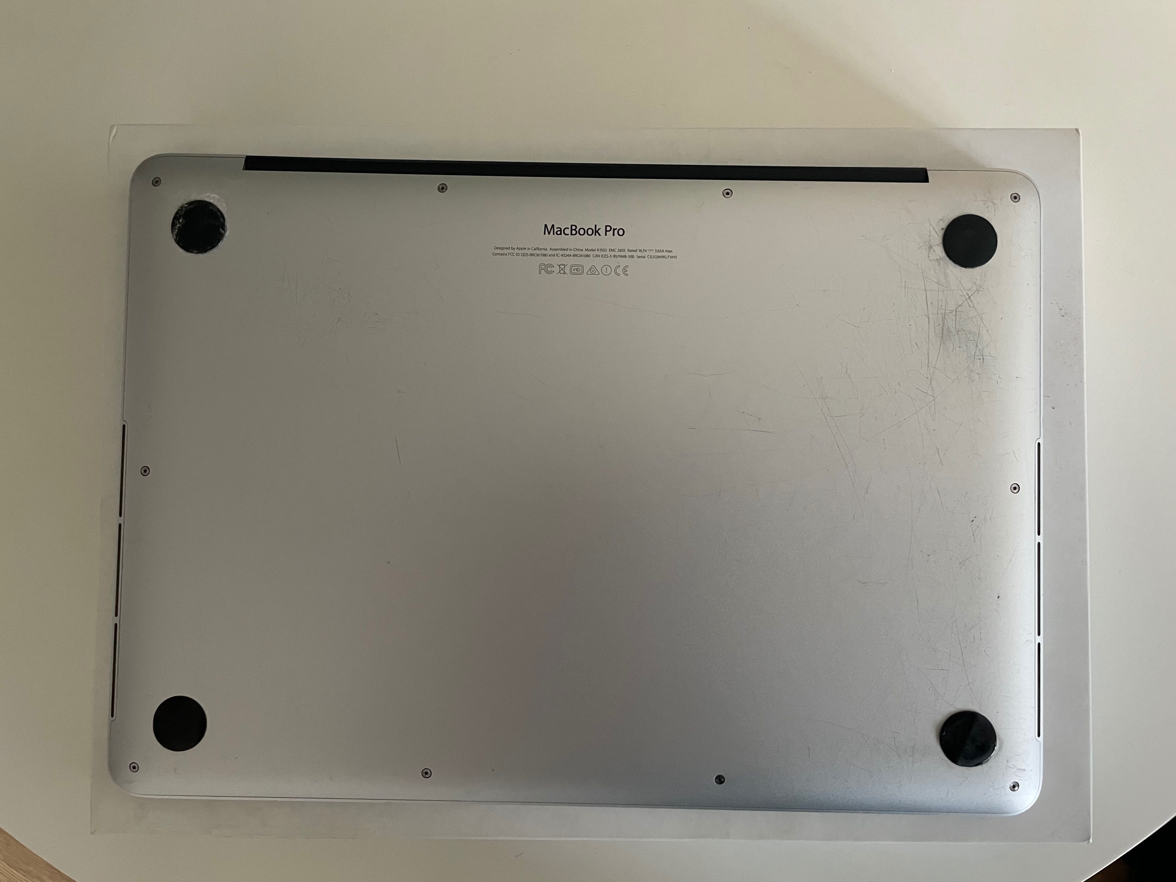 MacBook Pro (Retina, 13-calowy, początek 2015 r.)