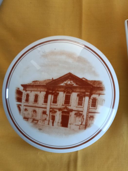 Box e Cinzeiro - Belver - Porcelana - Hospital das Caldas da Rainha
