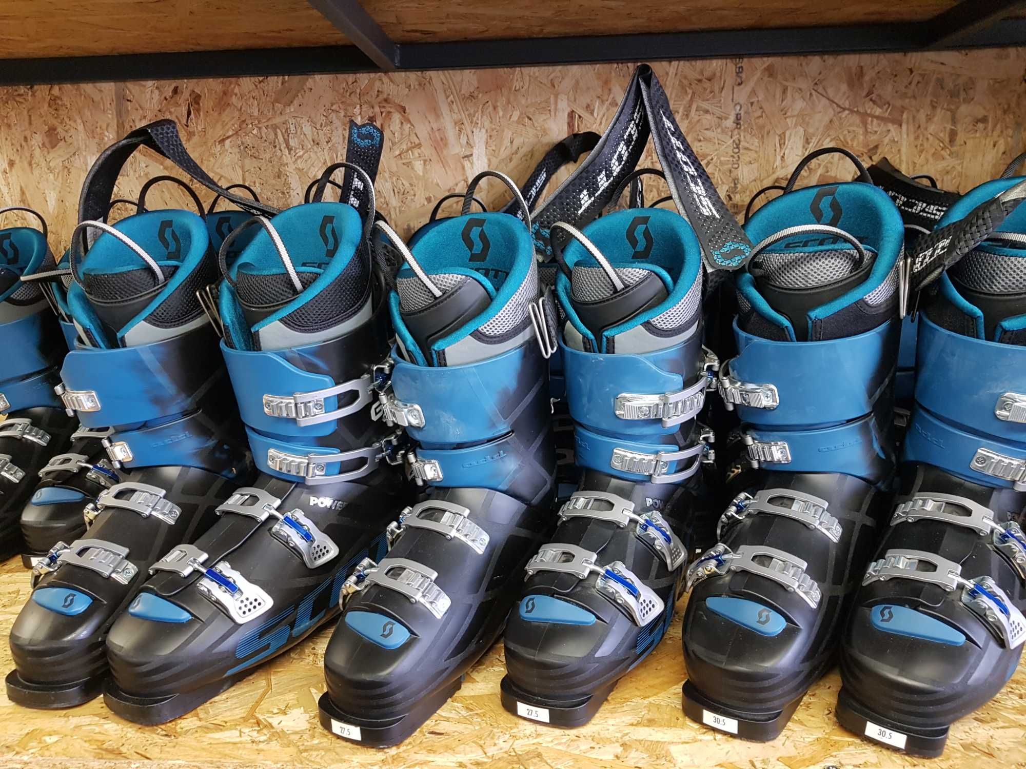 Nowe buty narciarskie Scott, 390 zł x 8 par, pakiet hurtowy nr 86