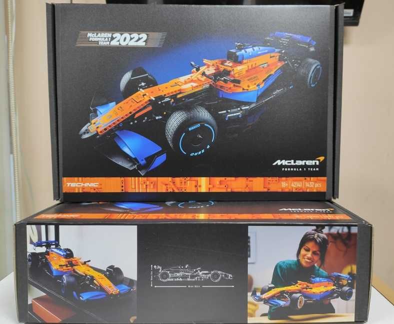 Конструктор Technic‼️НОВИЙ‼️F1 McLAREN 1432 дет Lego 42141‼️КОРОБКА‼️