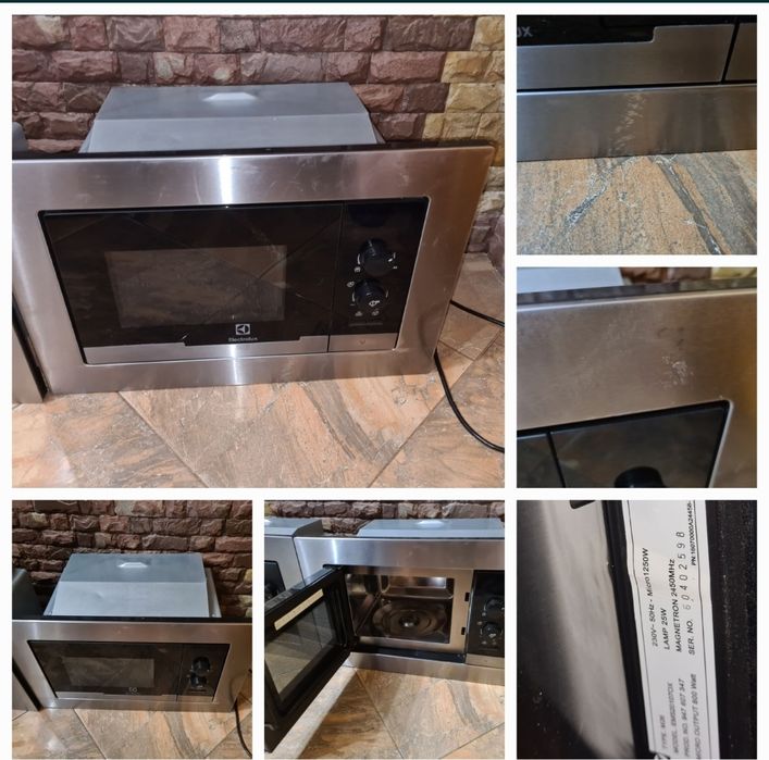 Вбудована мікрохвильвка Electrolux EMS20107OX