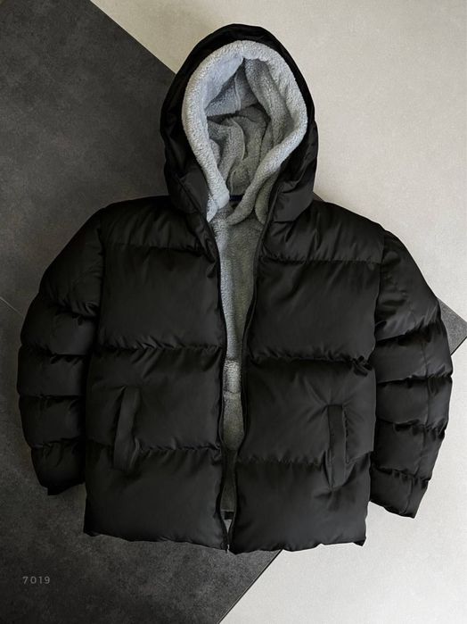 РАСПРОДАЖА -40% Мужская куртка черная Пуховик на зиму теплый до -20