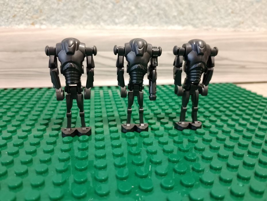 Lego Star wars Лего Звёздные Войны минифигурки дроидов Боевой дроид B1