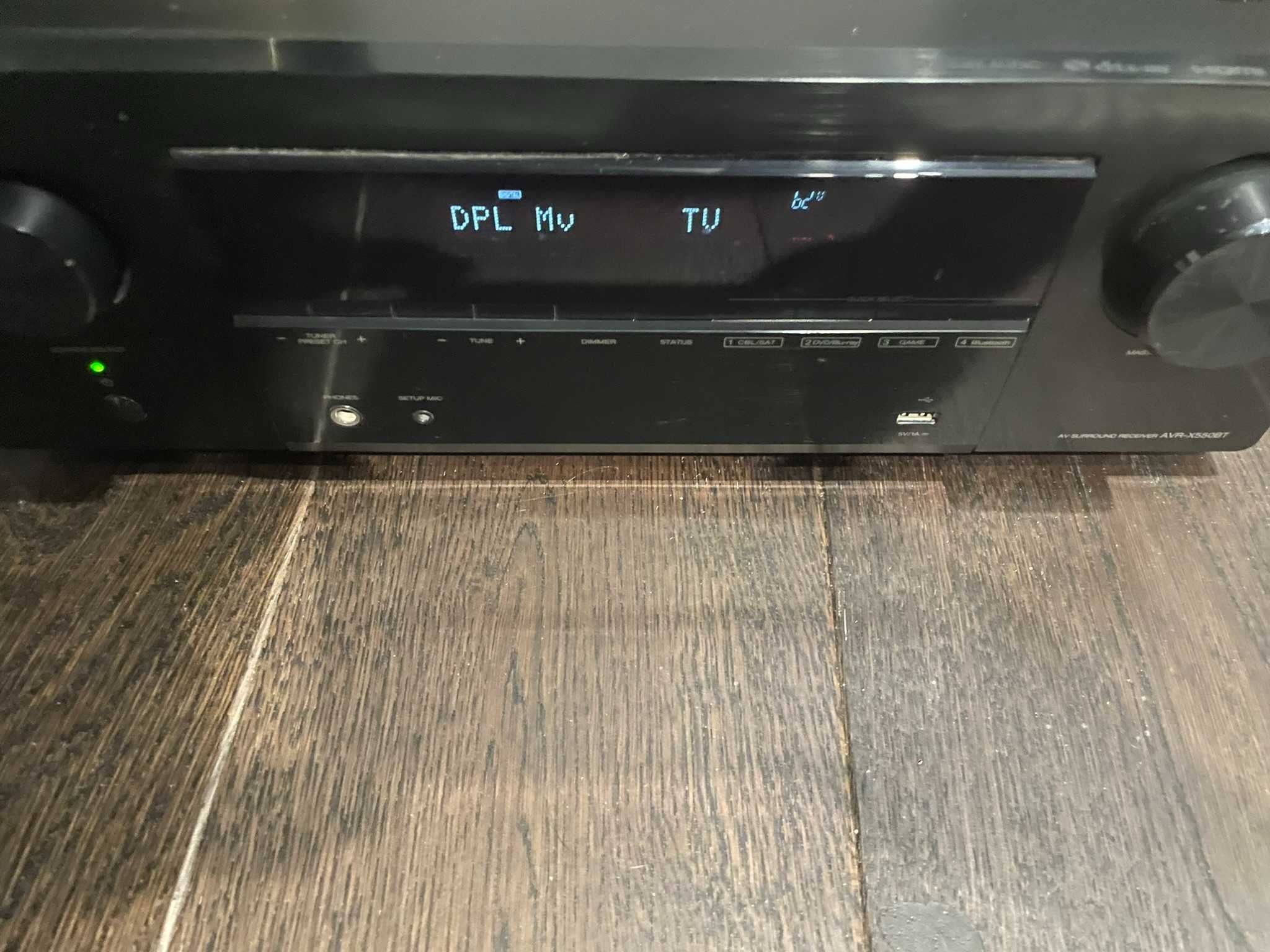 Kino domowe, Amplituner DENON AVR-X550BT