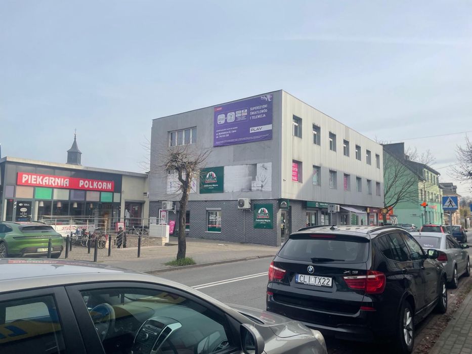 Wynajmę duży lokal użytkowy przy głównej ulicy w Lipnie