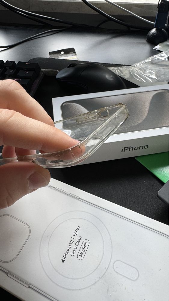 iPhone 12 / Iphone 12 Pro Clear case / Przeźroczysty obudowa