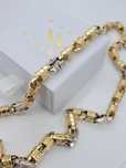 Złoty łańcuszek z żółtego białego złota 14k 8mm Unikat cc053yw Wrocław
