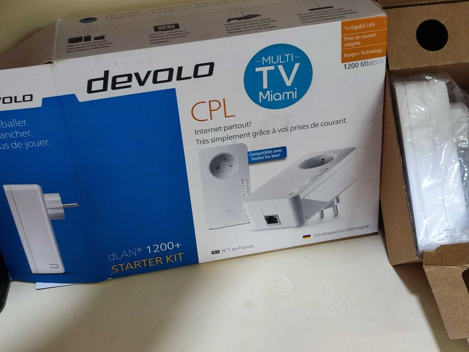 Kit 2x Devolo Powerline CPL 1200+