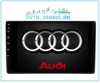 Android магнітола Audi A4 QLED, USB, GPS, 4G, CarPlay!