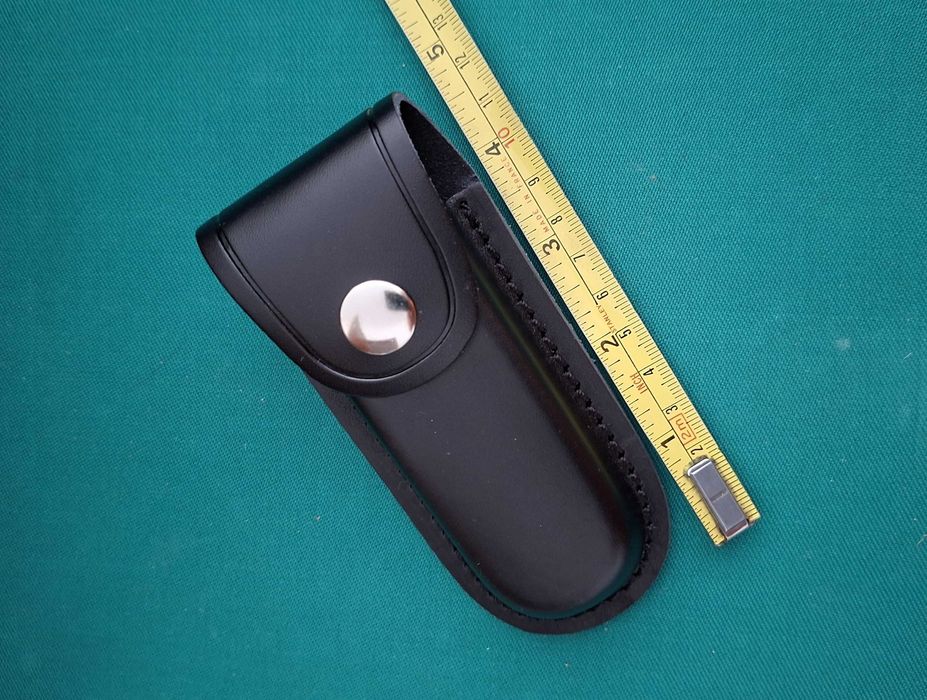 Bolsa em couro Multifunções para canivetes, alicates e outros - Nova