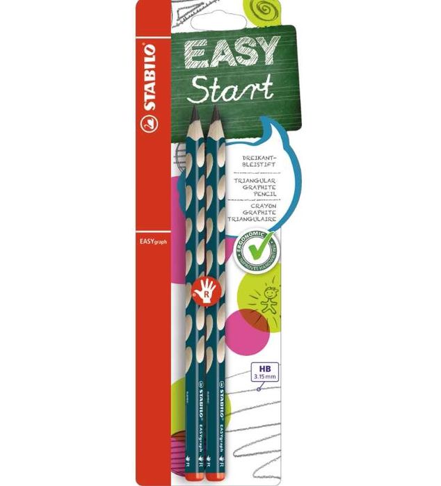 Ołówek dla praworęcznych 2 SZT. EASYGRAPH Stabilo zestaw ołówków 3