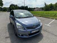 Toyota verso 1.8b, kamera cofania, hak, 7os, bezwypadkowa