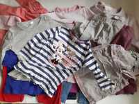 Ubranka dziecięce- r. 86 - tuniki, sukienki, sweter, koszulki, spodnie