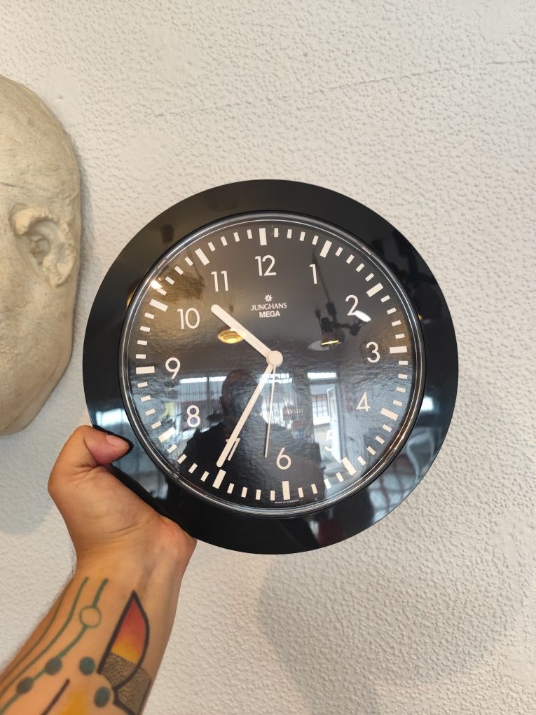 Zegar junghans mega lata 80-90 vintage retro prl