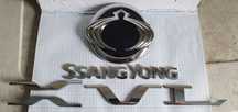 SSANGYONG XLV LOGO EMBLEMAT