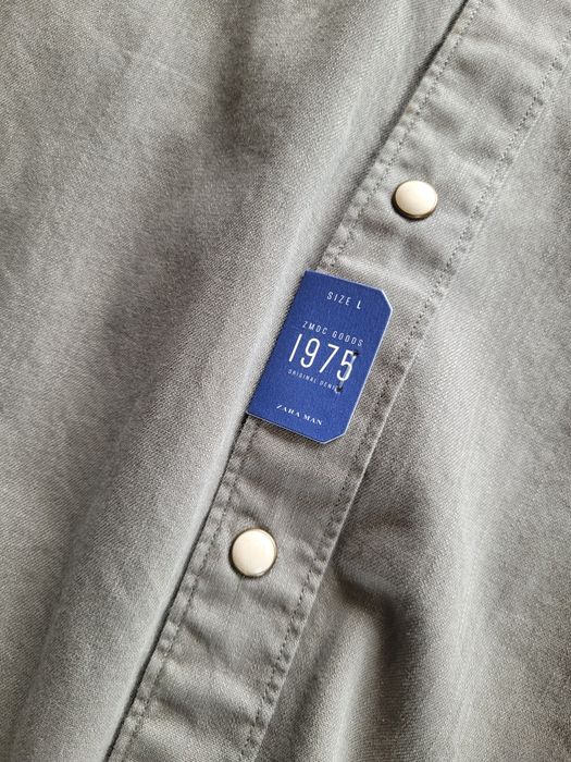 Nowa koszula Zara jeans denim premium L