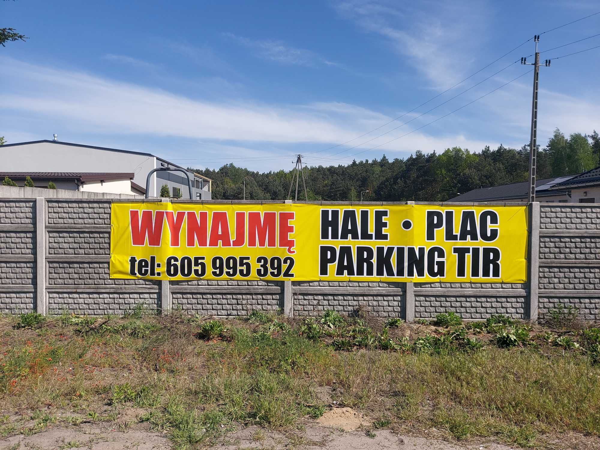 Wynajmę,Hale,Warsztat,Servis,Biuro, plac parking-baza TIR.